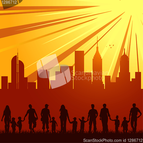 Image of Collect family silhouettes