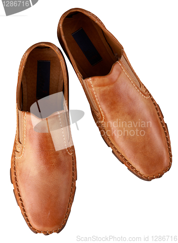 Image of Brown man's shoes