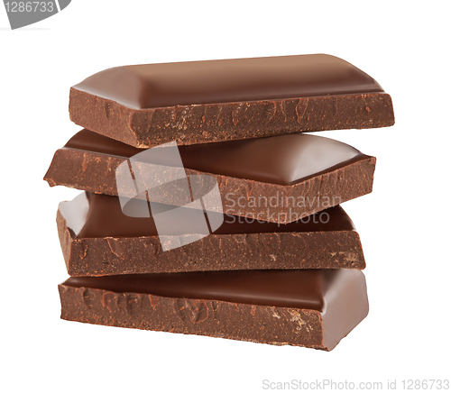 Image of Chocolate pieces