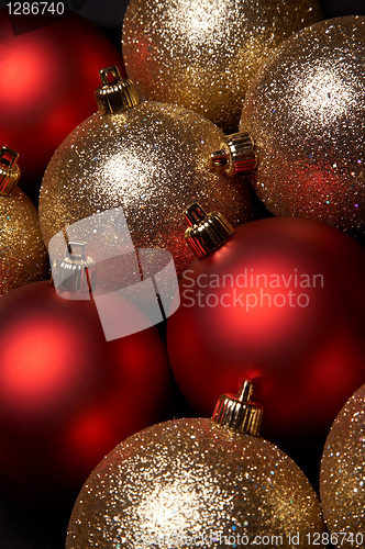 Image of christmas balls 