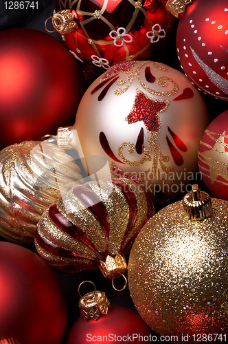 Image of christmas balls 