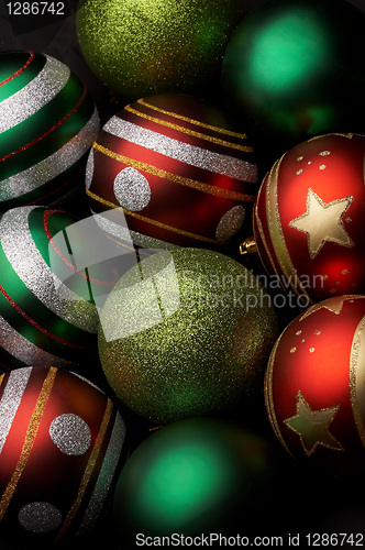 Image of christmas balls