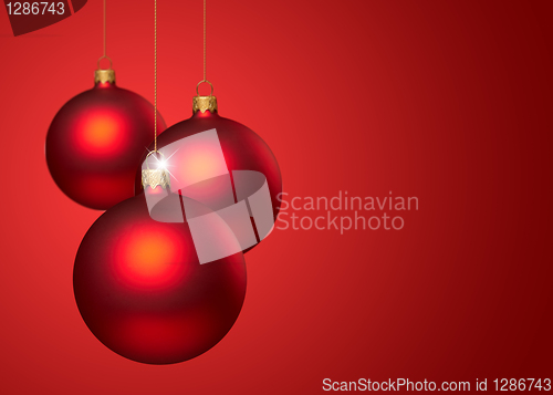 Image of Christmas balls