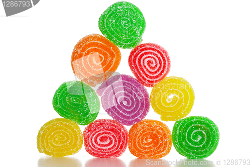 Image of Colourful fruit a sweet