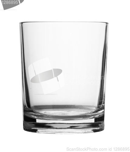 Image of Empty glass isolated