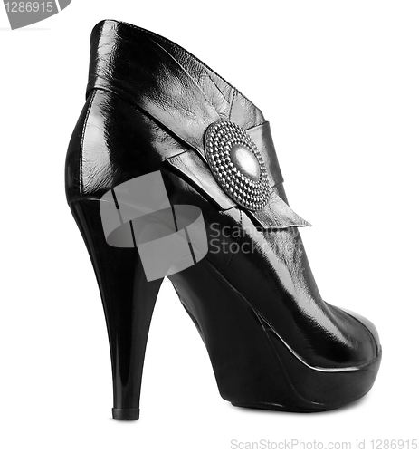 Image of Female boots of black colour