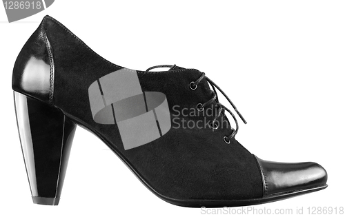 Image of Female boot of black