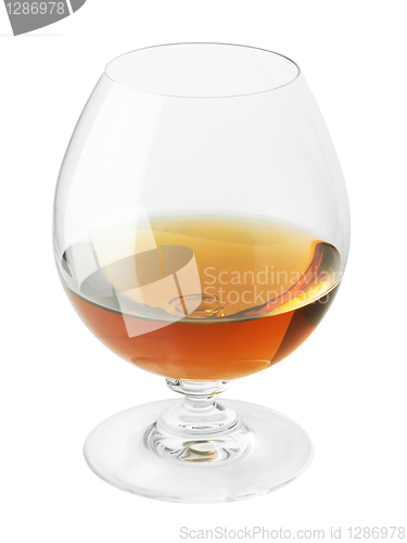 Image of glass of cognac
