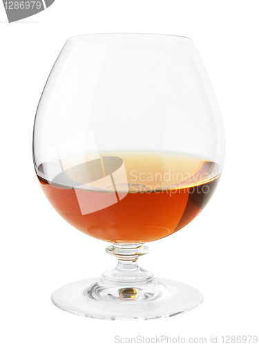 Image of glass of cognac