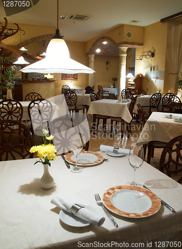 Image of Interior of restaurant