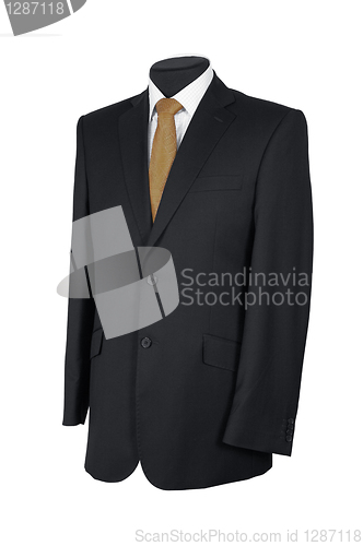 Image of Man's suit isolated