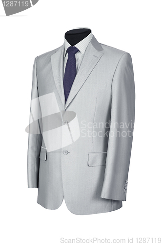 Image of Man's suit isolated
