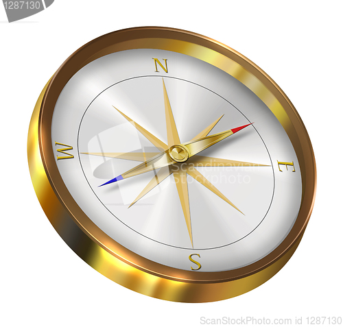 Image of Bronze compass