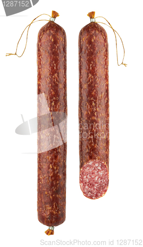 Image of fresh salami