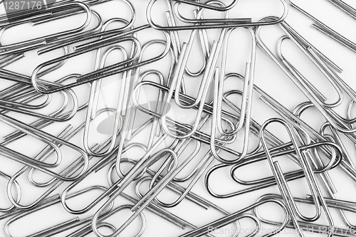 Image of metal paper clips