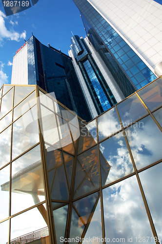 Image of modern skyscrapers