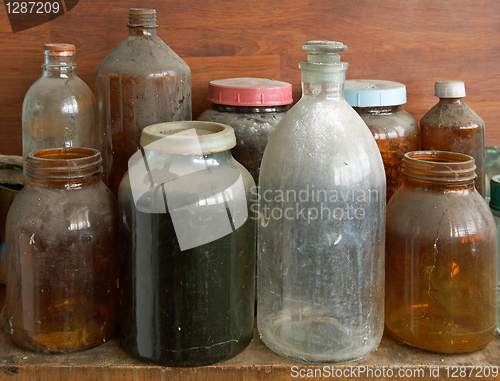 Image of Old dusty glass