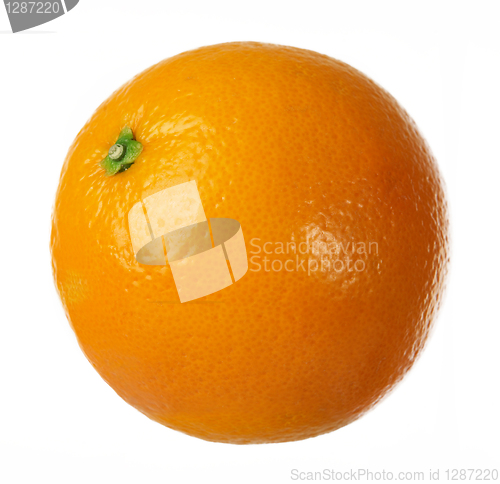 Image of orange isolated on a white background
