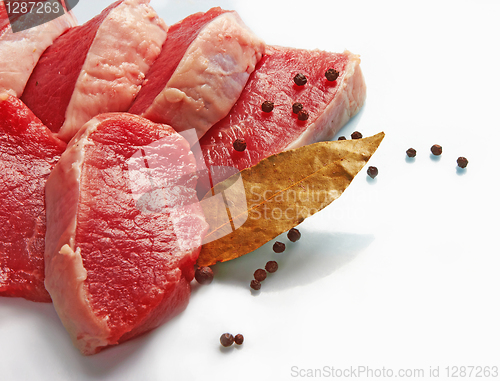 Image of Piece of raw fresh meat