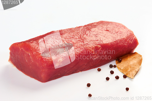 Image of Piece of raw fresh meat