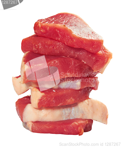 Image of Piece of raw fresh meat