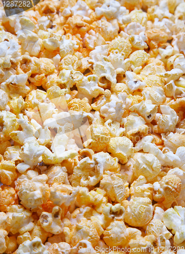 Image of popcorn background