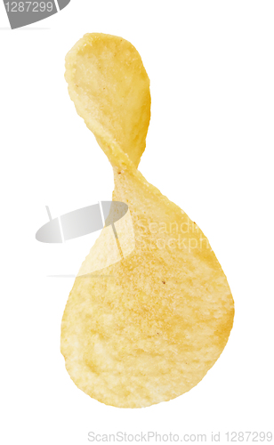 Image of potato chips isolated