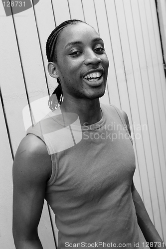 Image of Happy Jamaican man