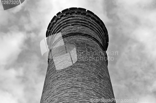 Image of factory brick chimney