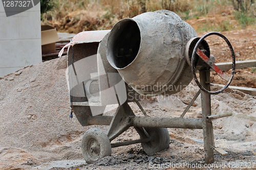 Image of cement mixer