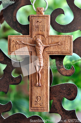 Image of wooden crucifix