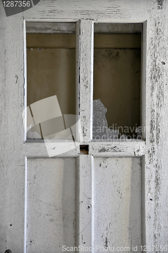 Image of broken door