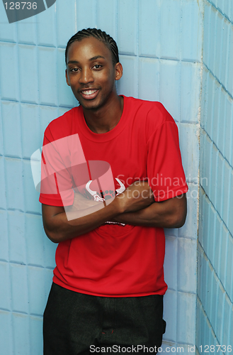 Image of Happy Jamaican man smiling