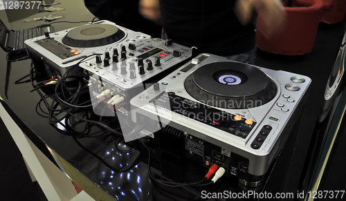 Image of dj console