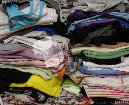 Image of colorful clothes