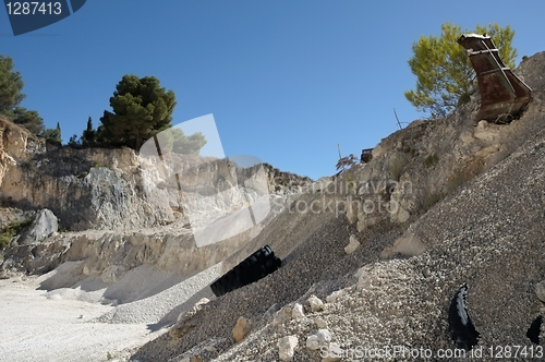 Image of gravel quarry