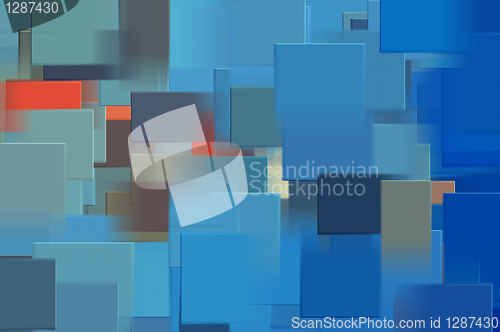 Image of blue squares