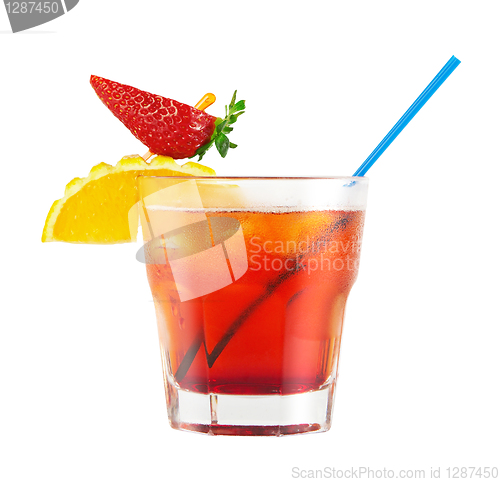 Image of Red cocktail