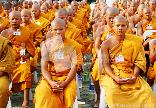 Image of Monks in Thailand