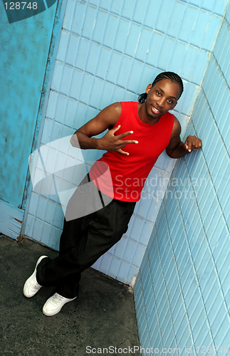 Image of Happy Jamaican man