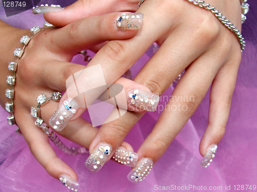 Image of Decorated nails