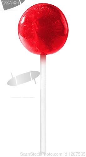 Image of Red lollipop