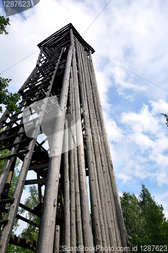 Image of Wooden tower