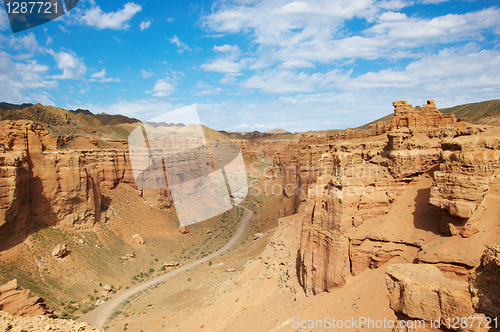 Image of Canyon of Charyn in Kazakhstan