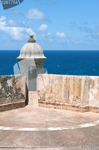 Image of El Morro Fort Sentry Watchtower