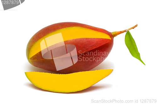 Image of Mango Fruit Isolated on White