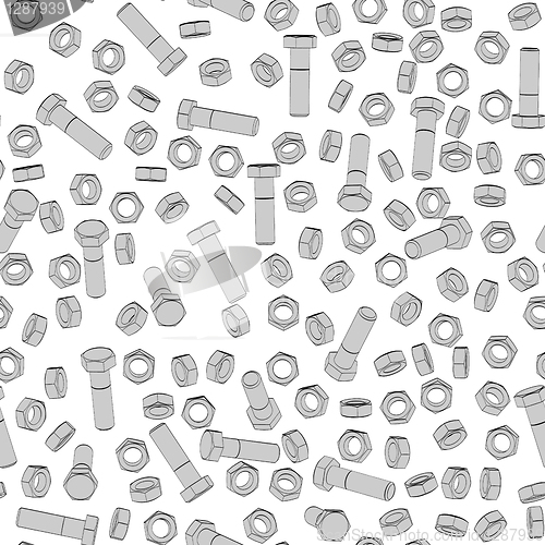 Image of Nuts and bolts seamless