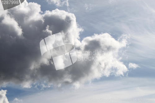 Image of clouds on the sky