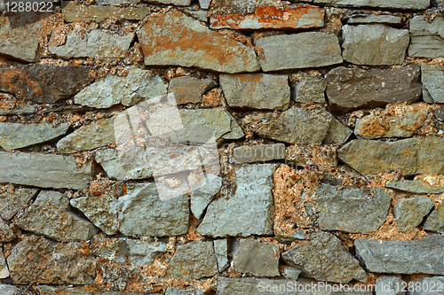 Image of Multicolor stones wall