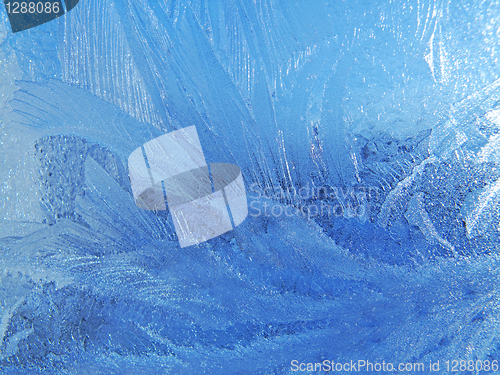 Image of frozen glass